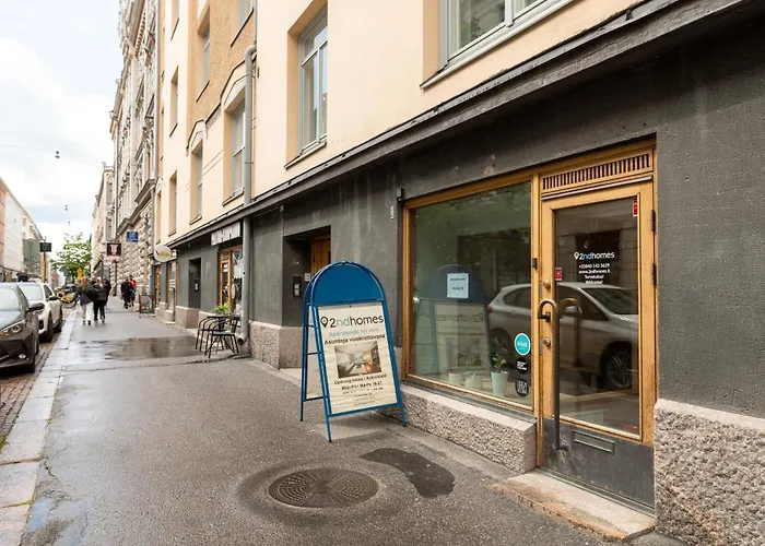 شقة Bright Compact In Ullanlinna هلسنكي